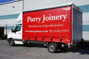 Parry Joinery delivery van